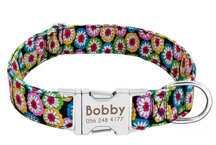 Collar Flowers personalizable